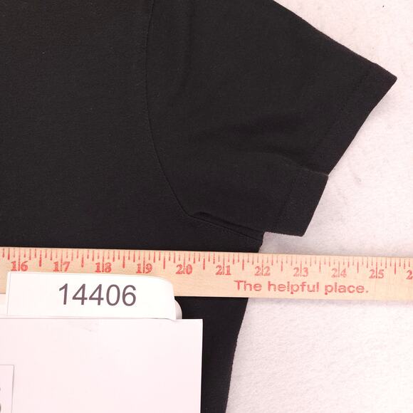 Adidas Graphic Short Sleeve Crew Neck Casual T Shirt Womens Size XL Black - Picture 6 of 8